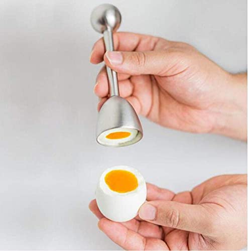 Froiny Egg Topper Egg Cutter Egg Opener Remover Eggshell Cutter Tool for Boiled Egg Kitchen Accessories