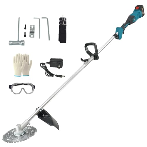 Handheld Lithium Battery Lawn Mower, 5.0Ah, Self-Propelled