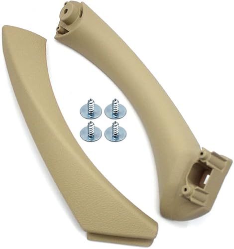 Goodithy Manija de puerta para BMW Serie 3 E90E91E92E93 - Manija de puerta izquierda y derecha, repuesto para manija interior + cubierta exterior