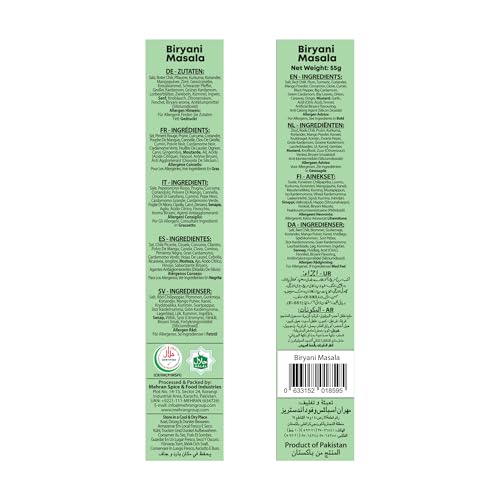 MEHRAN BIRYANI MASALA 55GM TWIN PACK 55gX2