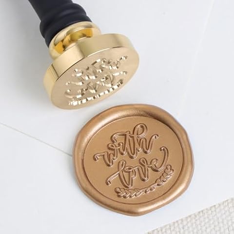 UNIQOOO "With Love" Wax Seal Stamp Cover