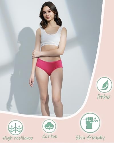 Boboking Teen Girls Underwear Cotton Brief Panties 8 pack2