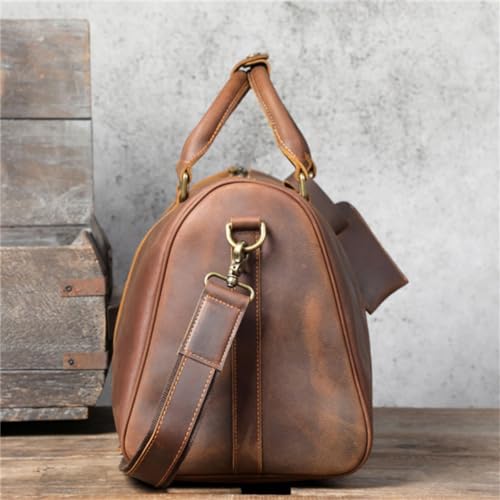 Travel Bag For Men Large Capacity Luggage Bag Vintage Handbag2