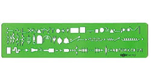 Maschera arda elettrotecnica plastic. verde 7141