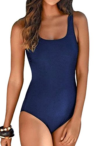 Aleumdr Costumi Interi Donna Tie-Dye con Coppe Imbottite One Piece