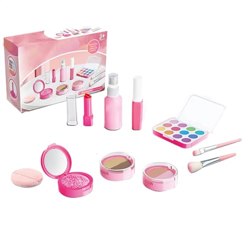 Juguetes de Maquillaje Falsos, Kit de Maquillaje para niñas | Juego de Juguetes cosméticos para Juegos de simulación - Los niños simulan Juguetes cosméticos para el hogar, la guardería y la g