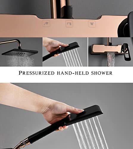Kit de douche eau chaude et froide pour créer un espace spa à la maison