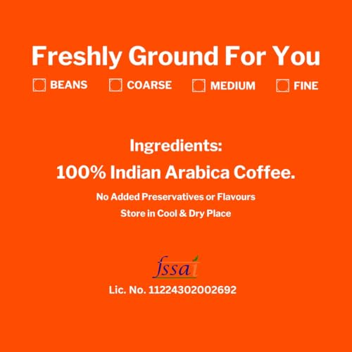 Image of Kents Coffee Colombian Crush - French Press Coffee | Sweet, Smooth And Caramel Notes | Low Acidity | Light - Medium Roast Special Blend (100Gm)