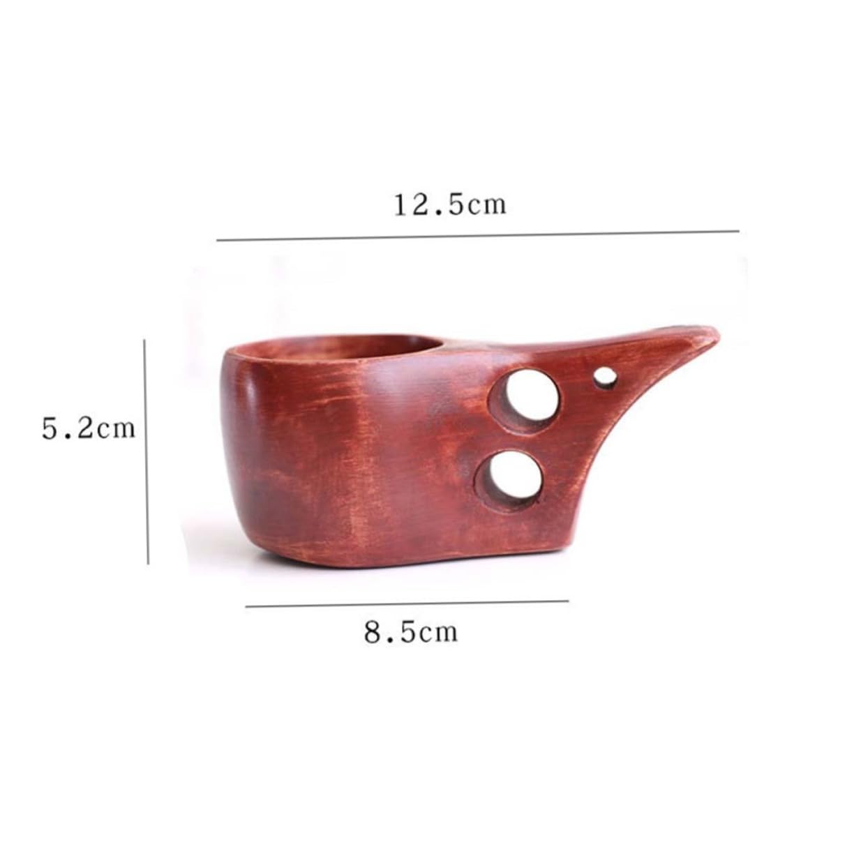 STOBAZA Sugar Pot Sugar Cubes Wooden Sugar Holder Sugar Jar Cube Sugar Holder