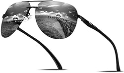 [FEISEDY] ティアドロップ サングラス メンズ 偏光 アビエーター メンズ レディース UV400 UVカットミラー メタルフレーム スプリングヒンジ付き 運転用 B1094