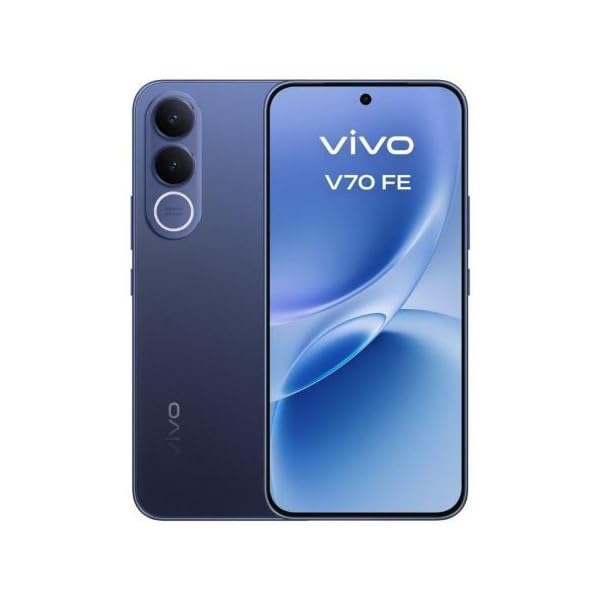 Smartphone Vivo V70 FE 8GB/ 256GB/ 6.83"/ 5G/ Azul/ Incluye Cargador + Auriculares