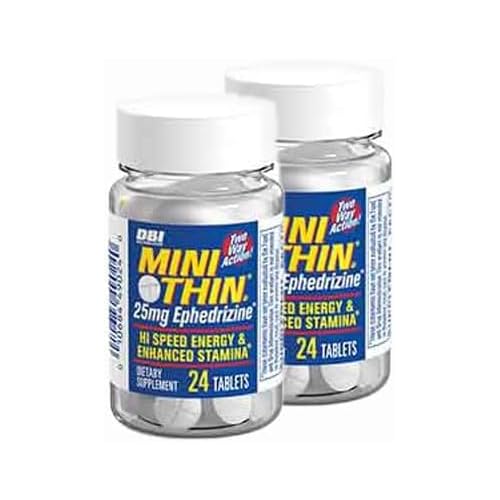Mini Thin DBI Distribution - Two-Way 25mg Ephedrizine 24ct Bottle - 2 Pack
