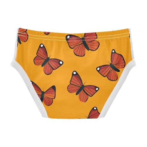 KLL Monarch Butterfly Boys Toddler Pure Cotton Briefs Underwear Cute Children Panties2