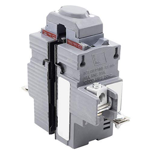 Connecticut Electric UBIP215 New Two Pole 15 Amp Circuit Breaker Newly Manufactured Pushmatic P215 Replacement, Gray by Connecticut Electric - Used condition - CA$65.32