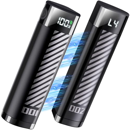 Hand Warmers Rechargeable - 2 Pack Electric Hand Warmer 10000mAh, AI Smart Chips Safe Heat, Portable Pocket Magnetic Hand Warmers for Raynauds, Golf, Hunting, Fishing, Ball Game, Camping