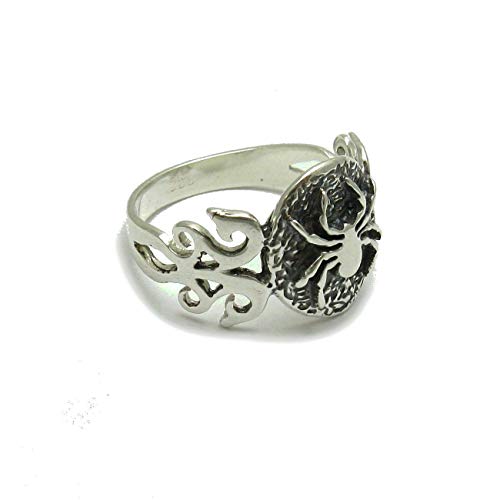 Bague araignée argent 925 R000849 ajustable et résistante - 2