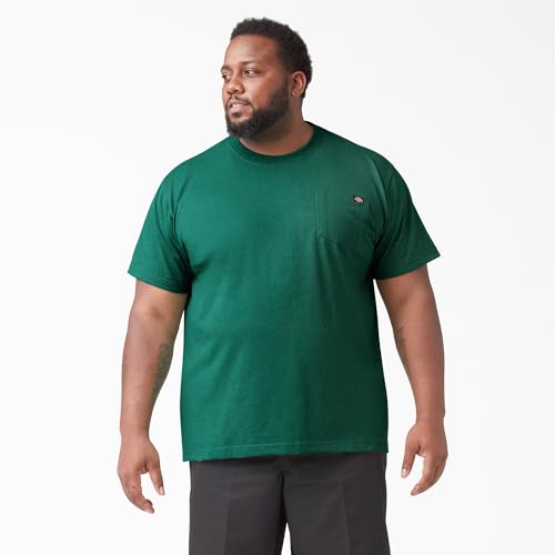 Image of Dickies Men's Heavyweight Heathered Short Sleeve Pocket T-Shirt