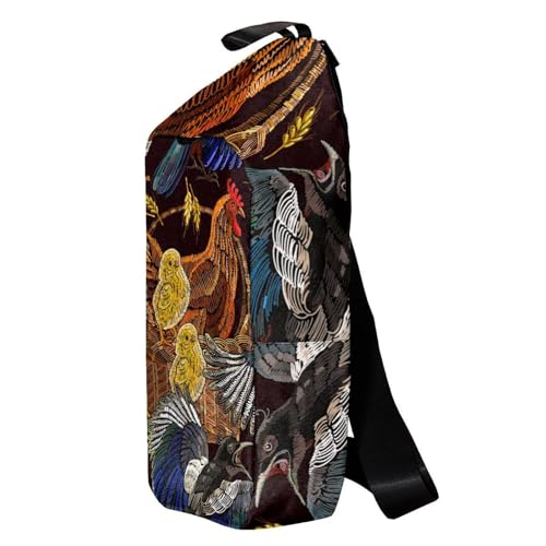 Sac de randonnée compact fini les encombrements imprimé blé - 3