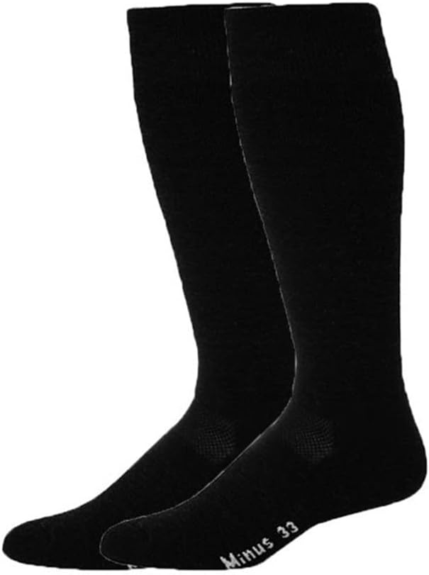 2 Pairs Unisex Ski and Snowboard Sock For Men Women Thicken Warm Hiking Cushion Socks