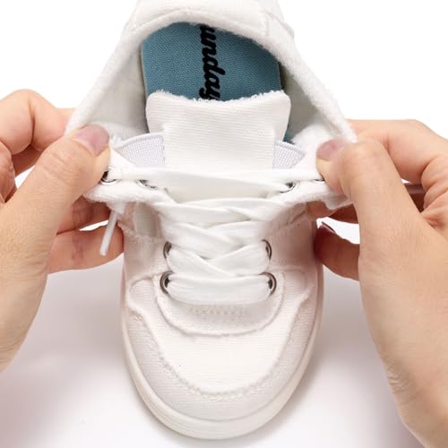 Image of Sundays Girls Sneakers Non-Slip Canvas Girls Shoes Comfort Kids Footwear