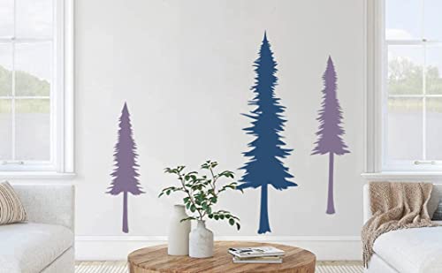 Vinilo Decorativo Árbol de Pino Grande para Pared miniatura 4
