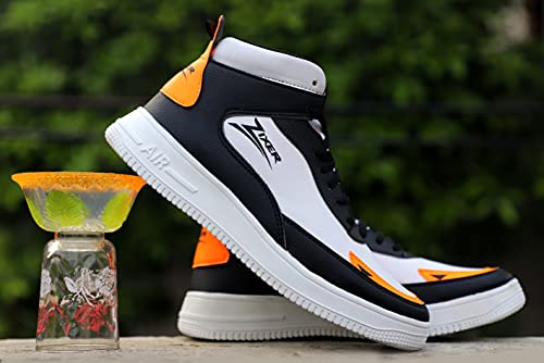 Zixer Men's Korean Style High Top Platform Fashion Sneakers/Sports/Casual Shoes for Men || Ankle Casual Shoes for Men Latest