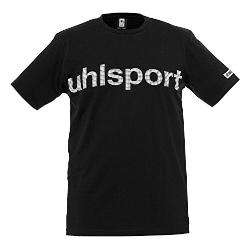 uhlsport Herren T-Shirt Essential Promo, Schwarz, XL