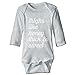 Produktbild Klotr Babyspielanzug, Thighs Like Honey Thick and Sweet Unisex Langarm Baumwolle Body Spielanzug Strampler Kleidung