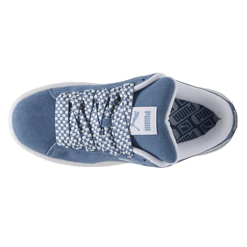 Image of PUMA Womens Suede XL Lace Up Sneakers Shoes Casual - Blue - Size 5.5 M
