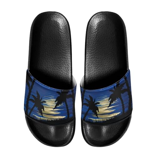 Vuriqeby Beach Fashion Open Toe Slippers for Mens Father