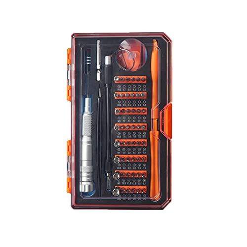 Kit destornilladores 66 en 1 color naranja miniatura 1