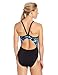 The Finals Women's Airwhales Back Splice Swimsuit, Blue/Green, 36
