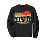 Photo Gallery classic est. 1977 limited edition vintage year 1977 birthday felpa Photo Gallery classic est. 1977 limited edition vintage year 1977 birthday felpa