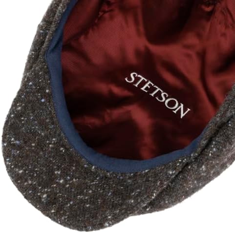 Berretto Newsboy Stetson Hatteras Jeans - Coppola Uomo In Cotone, Con Visiera, Tutte Le Stagioni - Foto 7