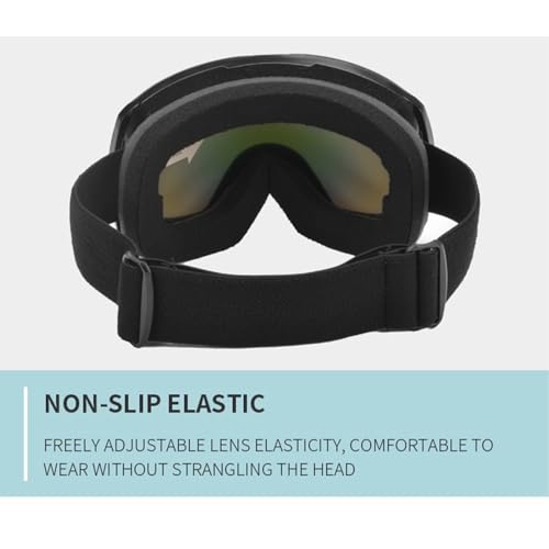 Gafas de esquí para esquiar y snowboard en alta montaña nevada 4