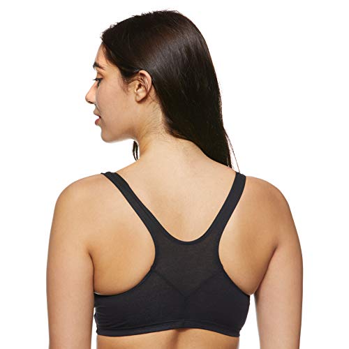 Hanes Women's X-Temp Wireless Low-Impact Stretch Pullover Racerbacj Bra, 2-Pack2