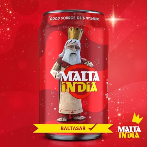 Image of Malta India - Malt Beverage Non Alcoholic Original from Puerto Rico, 8 Ounce (Pack of 6) - Packaging may vary
