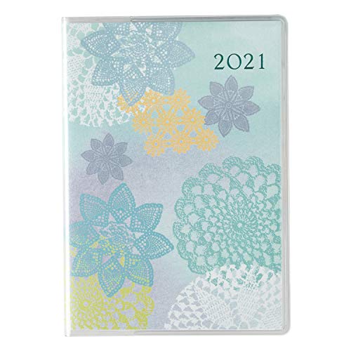 能率 ペイジェム 手帳 2021年 4月始まり マンスリー リュミエール プチ 日曜始まり アクアグリーン 9822 能率 ペイジェム 手帳 2021年 4月始まり マンスリー リュミエール プチ 日曜始まり アクアグリーン 9822