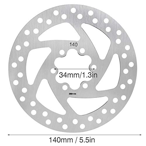 Disco de freio padrão, disco de freio material de aço inoxidável de controle de qualidade de fábrica