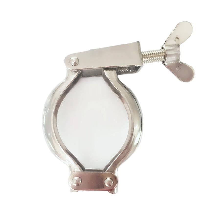 4" Tri Clamp 304 Stainless Steel Sanitary Fitting 119mm Ferrule OD Fit 102mm Pipe OD for Homebrew Beer