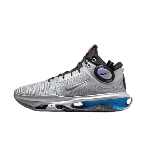 Nike G.T. Jump 2 Men's Basketball Shoes (FZ4614-001, Metallic Silver/Light Photo Blue) Size 11