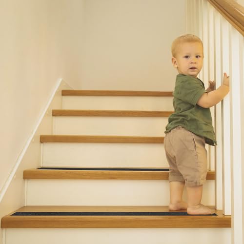 Image of M METERXITY 1-Pack Grip Tape, 0.8Inch x 16.4ft /20mm x 5m Anti Slip Traction Tape for Stair Steps /Indoor /Outdoor, Non Skid Adhesive Stair Tread Tape [Black]