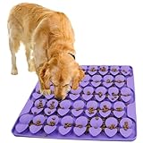 Drescu Large Silicone Snuffle Mat for Dogs, Dog Lick Mat Slow Feeder for Slow Eating,Suction Cups Snuffle Mat for Dogs Large Breed Training Smell,Encourages Natural Foraging Skill,Sniffing