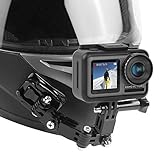 gopro hero 5 ladekabel Radhelm-Helm-Klebstoff-Multi-Gelenkarm-Festhalter-Set mit J-Hakenschnalle-Halterung & Schraube für DJI. Osmo-Aktion, GoPro HERO9. Schwarz / HERO8. Schwarz / 7/6/5/5 Sitzung / 4 Sitzung / 4/3 +/3/2 / 1, Xiaoyi und andere Action-Kameras
