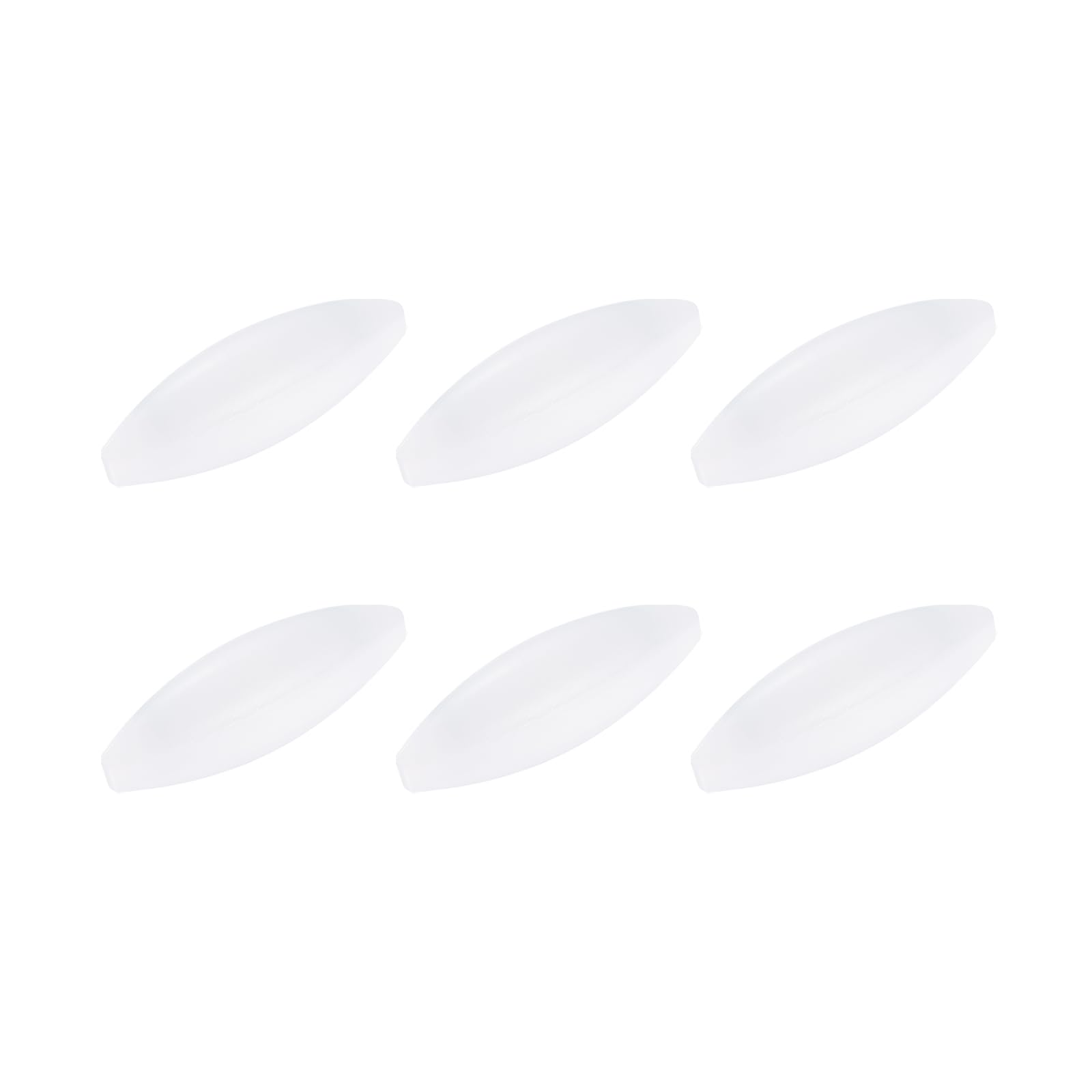 QUARKZMAN 6Pezzi Agitatore Magnetico 50mm(1.97") x17mm Forma Oliva Bianco