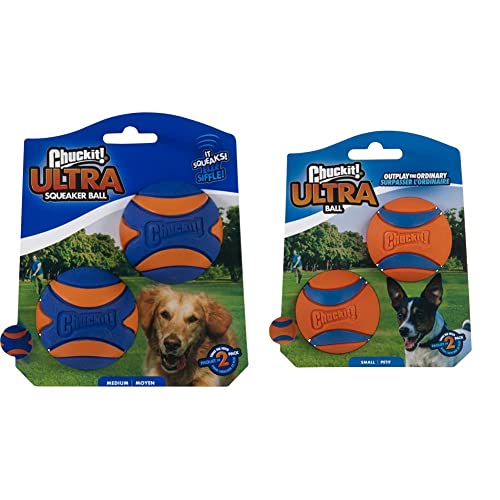 Chuckit! Ultra Ball Juguete para Perros Pack de 4