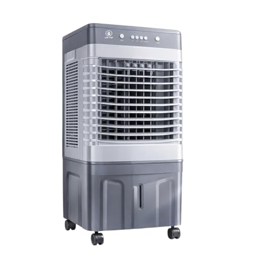La mejor comparación de Enfriador de Aire los más solicitados. 42 CM-TOP Enfriador de Aire Portátil Acondicionado Ventilador Cooler 3 en 1 para Dormitorio Oficina Hogar Viaje Camping 120W 32LT de Capacidad 127V 80W