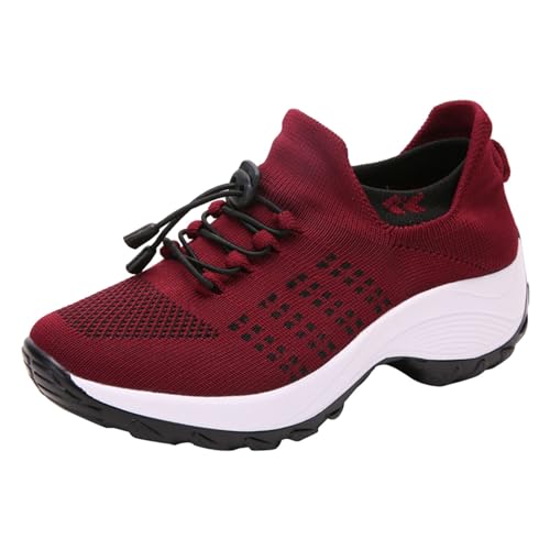 Generisch Zapatos ortopédicos para mujer con soporte de arco, zapatos para caminar, zapatillas de correr, zapatillas deportivas, zapatos para caminar ligeros, zapatos deportivos cómodos y