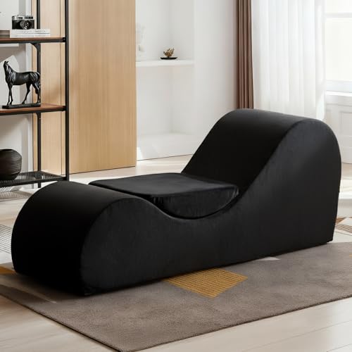 Flowline Yoga Chaise Lounge Chair with Removable Cover