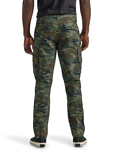 Lee Men's Wyoming Relaxed Fit Cargo Pant, Moss Camo Ripstop, 38W x 30L — view 2